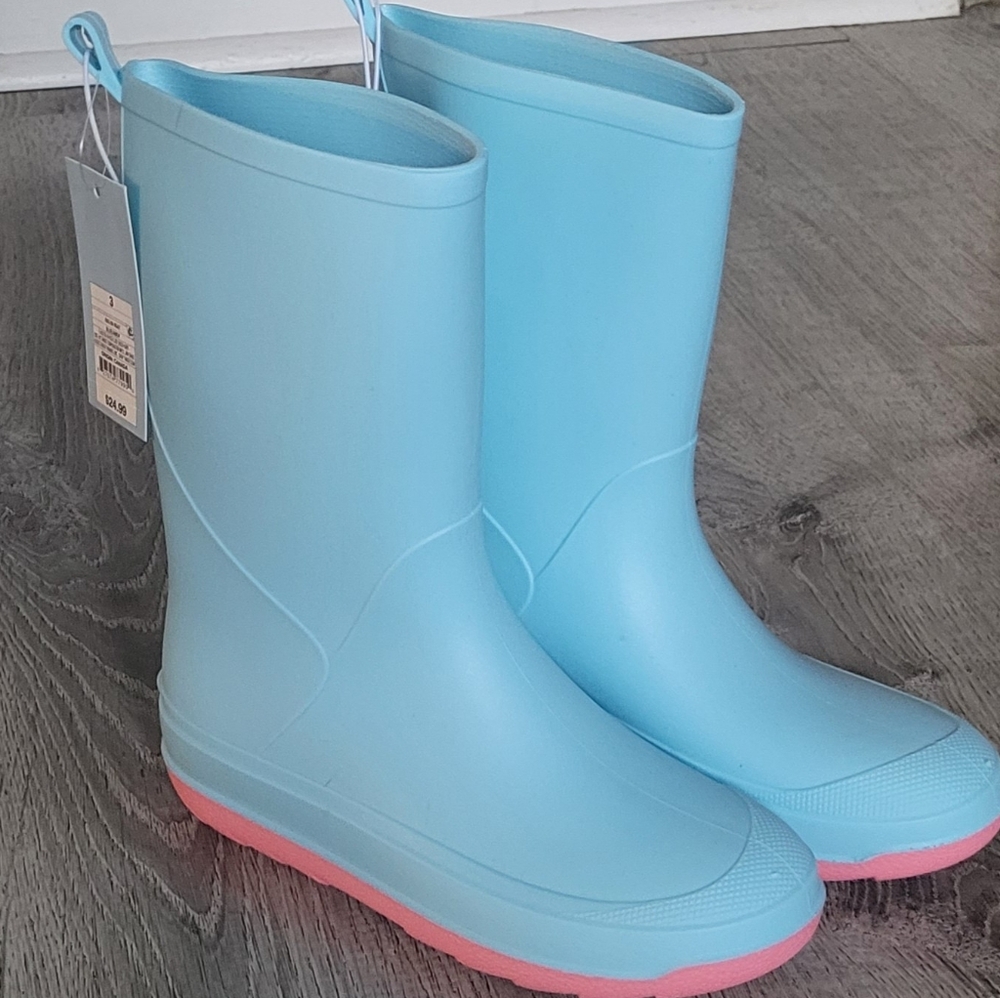 Kids' Andy Slip-On Rain Boots - Cat & Jack youth kids size 3